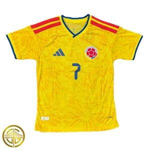 Luis Diaz #7 Colombia Jersey Camiseta de Colombia de Luis Diaz
